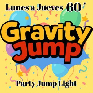 Cumple Gravity Jump Light Lunes a Jueves
