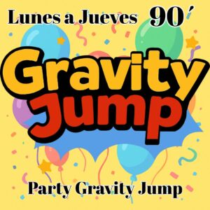 Cumple Gravity Jump 90 de Lunes a Jueves