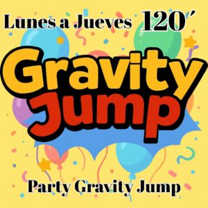 Cumple Gravity Jump Plus de Lunes a Jueves